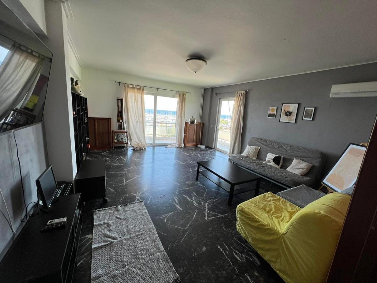 Alimos marina huge 3bd apartment Atenas Exterior foto